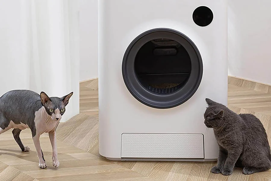 electronic litter box