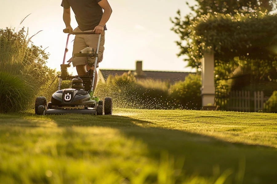 cordless lawnmowers